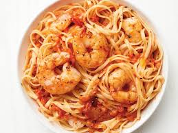 linguine with shrimp and tomatoes