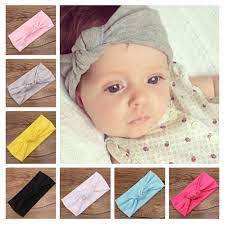 Baby Tie Knot Headband Knitted Cotton Children Girls Hair Band Toddler Turban Headband Summer Style Headwear Bandeau Bebe Headband Bridal Headband Flowerheadband Crochet Aliexpress