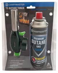 It is a portable&mini torch that you can take it for many outdoor activities like camping and bbq. Butane Gas Torch With 220g Canister Big W