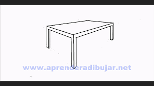 How To Draw A Table In Perspective Things To Draw Drawings Isometric Drawing Draw
