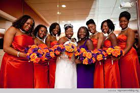 Fall Bridesmaids Colors Bridesmaid Colors Fall Bridesmaids Orange Bridesmaid Dresses
