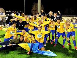 Pour le dernier match de. 16e De Finale Coupe De France Canet Caen