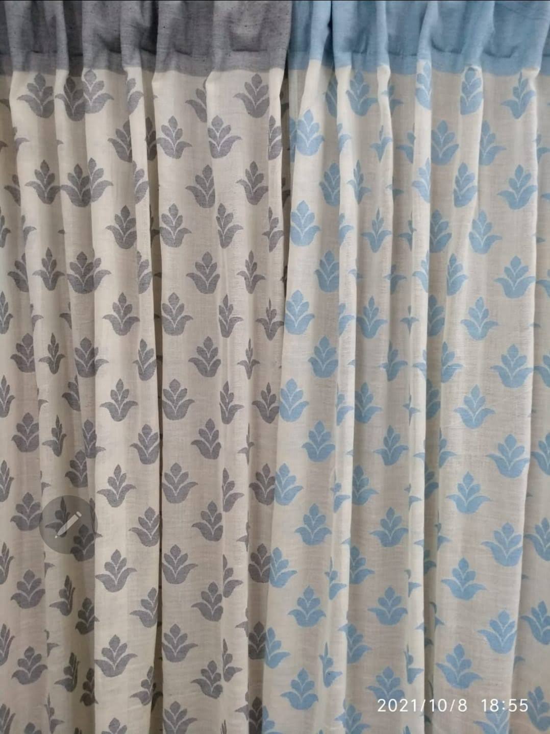 Cutwork Cotton Curtains product image