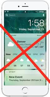 Apple's yearly iphone update, ios 14, is finally here. How To Disable Widgets At Lock Screen In Ios 11 And Ios 10 Osxdaily