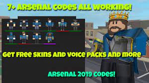 Arsenal Codes Full Complete List March 2021 We Talk About Gamers