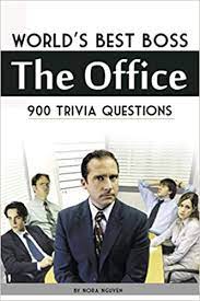 If you have an office hall that can fit all the participants, you can transform it for your trivia nights. Amazon Com World S Best Boss The Office 900 Trivia Questions 9798679252547 Nguyen Nora Libros