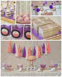 Visit this site for details: Kara S Party Ideas Pink Purple And Gold Disco Party Ideas Decor Planning Idea