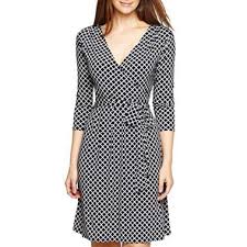 Spend The Money On Shoes And Bags Ladies Just Bought This Dress At Jcp For 30 And It S Awesome Wrap Dress Dresses Mock Wrap Dress