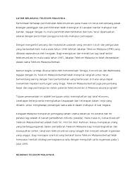 Telekom malaysia berhad merupakan syarikat telekomunikasi malaysia dan ketiga terbesar di dunia. Latar Belakang Telekom Malaysia