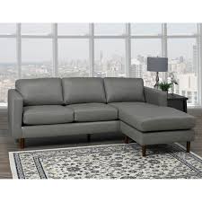 For 30 years, this style dominated urban development. Des Mid Century Modern Grey Top Grain Leather Tufted Sectional Sofa 88 X 38 X 35 On Sale Overstock 20892272