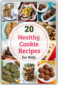 My very favorite healthy cookie recipes. 20 Healthy Cookie Recipes For Kids
