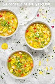 Summer Minestrone Recipe Summer Soup Recipes Delicious Soup Recipes Cooking Soup