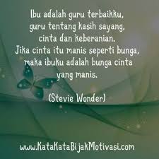Kata Mutiara Cinta Ibu Katakata Katabijak Katamutiara Kata Kata Inspirasi Cinta Stevie Wonder