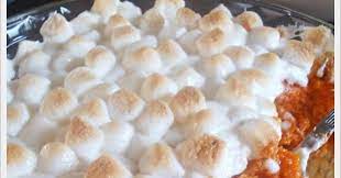 Mashed Sweet Potatoes With Marshmallows Sweet Potato Recipes Casserole Sweet Potato Recipes Sweet Potato Casserole