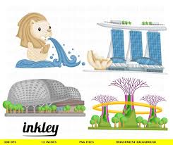 Whether it is the color, the design or the layout, everything is top class. Singapore Landmark Clipart Singapore Building Clip Art Etsy In 2020 Clip Art Singapore Art Singapore National Day