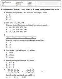 Contoh soal math cambridge kelas 2. Hot Kumpulan Soal Matematika Sd Kelas 4 Semester 1 Dan 2 Lanimopos S Ownd