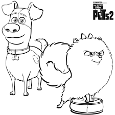 Unique coloring pages of max, duke, chloe, gidget and the rest of the cartoon characters are waiting for your child. Free The Secret Life Of Pets 2 Coloring Pages Printable