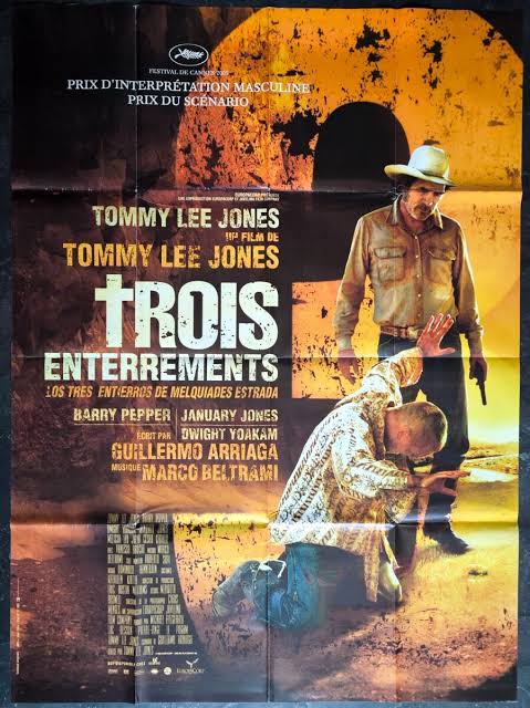 THE THREE BURIALS OF MELQUIADES ESTRADA ORIGINAL french LARGE movie poster  | eBay