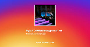 So, is dylan o'brien in a relationship? Dylan O Brien Instagram Followers Statistics Analytics Speakrj Stats