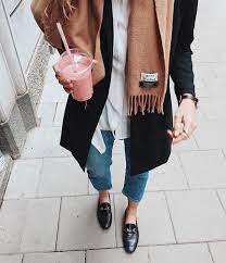 Black Mules Outfit Ideas For Winter Style Autumn Street Style Minimalist Fashion Minimalist Street Style