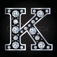 K letter is flexible, curved, logo sign for business company. K Vector Alphabet Letter Made With Stock Vector Colourbox