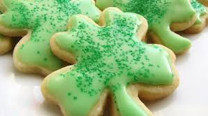 Channeling my inner lilaloa for this st. Irish Shamrock Cream Cheese Sugar Cookies The Live The Adventure Letter