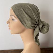 GEZHEN Women Beading Stretch Turban genuine Casual