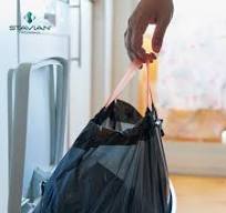 3 types of trash bags - Drawstring, star-sealed, and flat ...