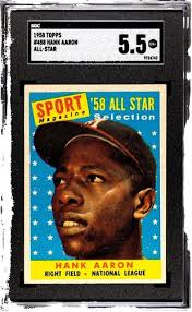 1958 Topps Player Name In White #30 Hank Aaron