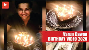 Fans of bollywood star varun dhawan are wishing him on his 34th birthday on social media. Varun Dhawan Birthday Celebration At Home L Varun Dhawan 33rd Birthday L Happybirthdayvarundhawan Youtube