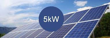 How much solar power will you need? 5kw Solar System Price And Details For Home In India Kenbrook Solar