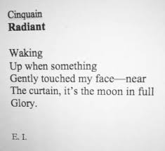 Cinquain Poem Of 2 4 6 8 2 Syllables Cinquain Cinquain Poems Poems