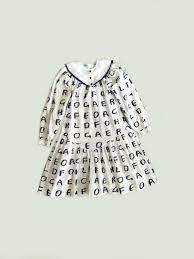 The belt cinches your waist just . Vintage 80s 90s White And Blue Alphabet Dress Sailor Style Etsy