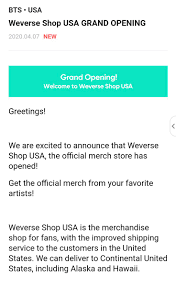May 26, 2021 · shop; Bts Merch Restocks Pa Twitter Weverse Shop Usa Grand Opening Bts Bts Twt Weverseshop