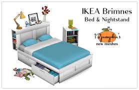 Sims 4 Cc S The Best Brimnes Bed And Nightstand By 13pumpkin31 Brimnes Bett Sims 4 Cc Mobel Die Sims 4