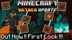 You can use these blocks to refresh your base, or create a whole new nether fortress for yourself. Minecraft Nether Update Out Now New Mobs Blocks First Look Change Log Bedrock Java Youtube