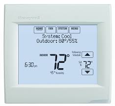When wiring this type of thermostat, the line voltage thermostat is connected to the circuit breaker on the load panel (breaker box), and the ck/cns heater is connected to the line volt thermostat. View Our Options For Commercial Programmable Thermostats Aaa Heating Cooling