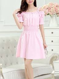 Whatgoesgoodwith Com Light Pink Casual Dress 20 Cuteoutfits Short Mini Dress Casual Dress Dresses