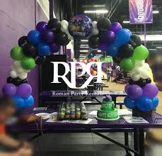 Fortnite Table Arch 2 Royal Birthday Party Birthday Party Balloon Party Balloons