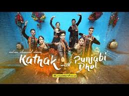 Kathak With Punjabi Dhol Kumar Sharma Kathak Rockers Youtube