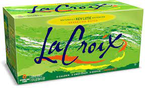 Amazon Com Lacroix Sparkling Water Key Lime 12 Oz Pack Of 8 Grocery Gourmet Food