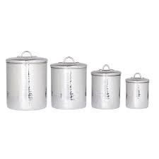 Maybe you would like to learn more about one of these? 4 Piece Hammered Stainless Steel Canister Set With Fresh Seal Lids Walmart Com Walmart Com