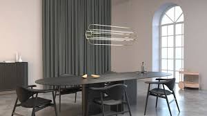 Nordic wood pendant lights led modern pendant lamps for dining living room kitchen office shop bar cafe long strip hanging lamp. Charlotte Pendant Light By Daniel Becker Studio