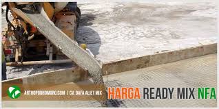Agregat kasar, halus, semen, air serta admixture dan yang lainnya. Harga Ready Mix Non Fly Ash Harga Beton Cor