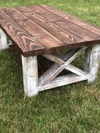 Chunky Leg Coffee Table Coffee Table Shipping Not Etsy In 2020 Coffee Table Farmhouse Coffee Table Plans Homemade Coffee Tables