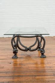 Propulsion propeller coffee table nautical boat unique one off. Contemporary Cast Bronze Nautical Rope Maison Jansen Style Coffee Table Base For Sale At 1stdibs