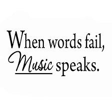 When Words Fail Music Speaks Wall Decal Inspirational Music Quotes Vwaq 1617 Gtin Ean Upc 747906684117 Cadastro De Produto Com Tributacao E Ncm Cosmos