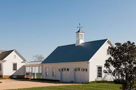 Farmhouse house plan with 3 bedrooms, 2.5 bathrooms, a split bedroom layout, a bonus room, and a 2 car garage. Tidewater Traditions Breezeway And Garage Farmhouse Garage Dc Metro By Richard Leggin Architects Houzz