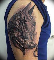 Anubis was the god who watched over the tombs and has the head of a jackal. The Meaning Of The Anubis Tattoo History Photo Drawings Sketches