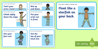 From body image, to family and career success. Junior Water Confidence Challenge Cards Teacher Made